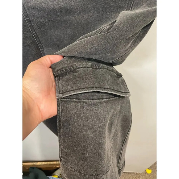 Urban Outfitters Whitney Black Denim Mini Dress - Picture 5 of 9